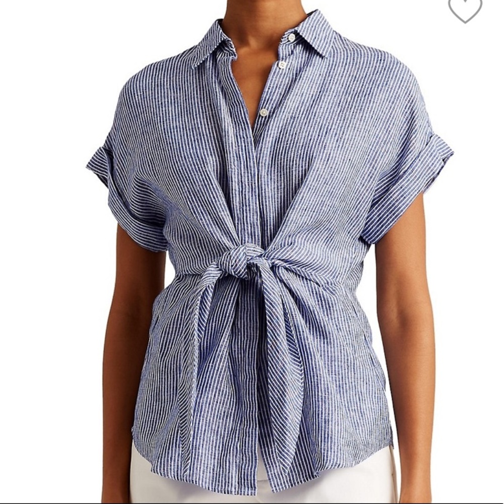 Ralph Lauren Striped Linen Shirt